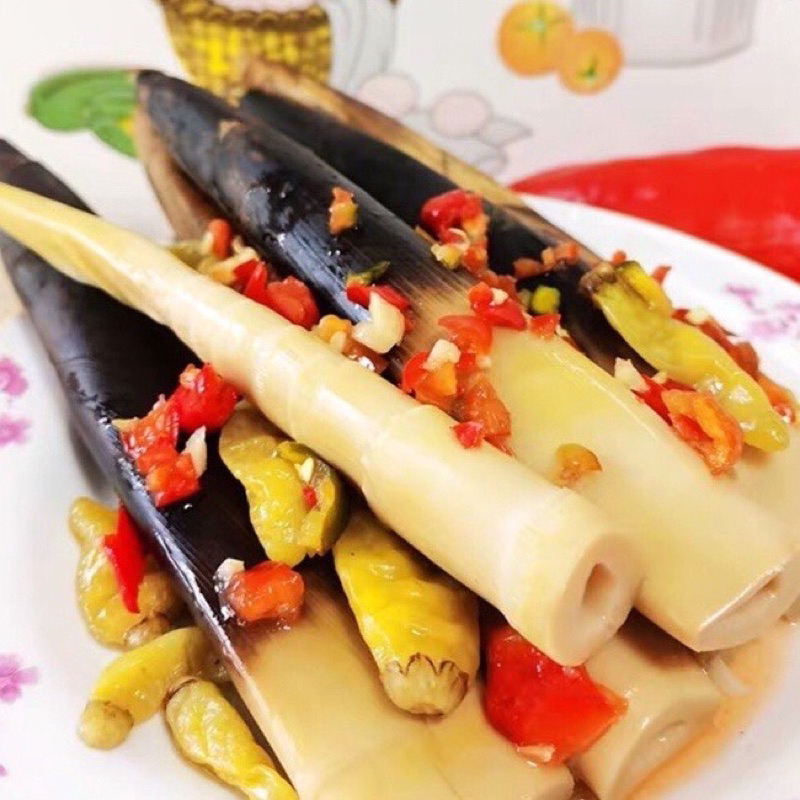 Măng Tươi Tứ Xuyên Cay Ngon Gói 500GR - Top Shop Food Đồ Ăn Vặt