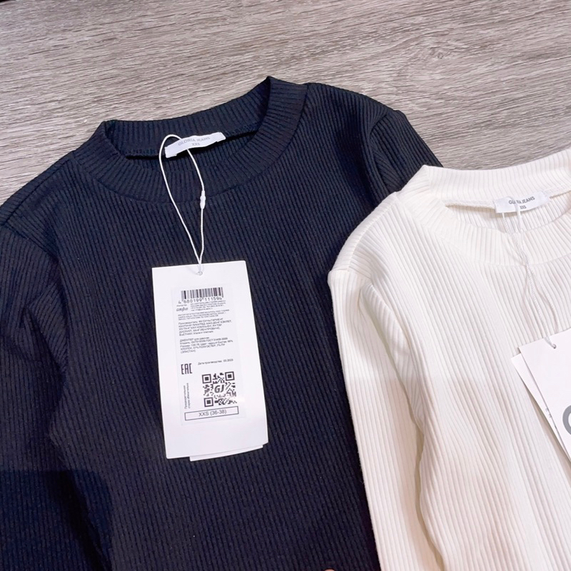 Áo cotton tăm croptop nữ GJ