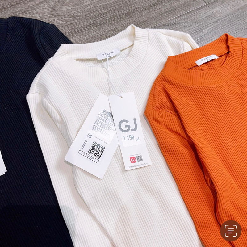 Áo cotton tăm croptop nữ GJ