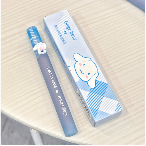 Son kem lì GEGE BEAR Soft Velvet cún xanh nhung lì bền màu lâu trôi