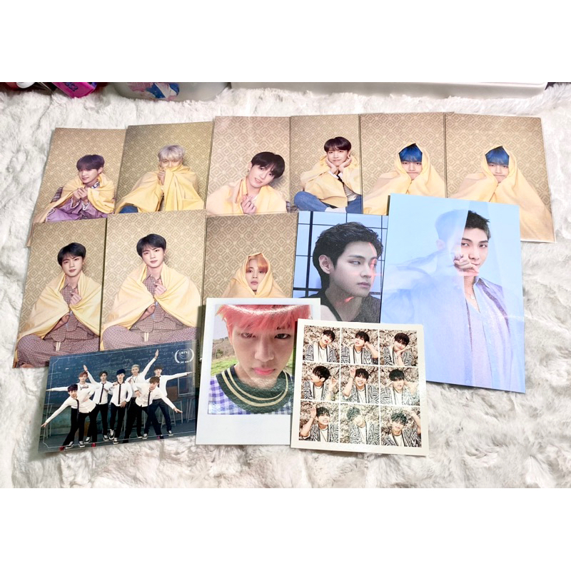 MINI PHOTOCARD TAEHYUNG,JUNGKOOK,BTS CHÍNH HÃNG