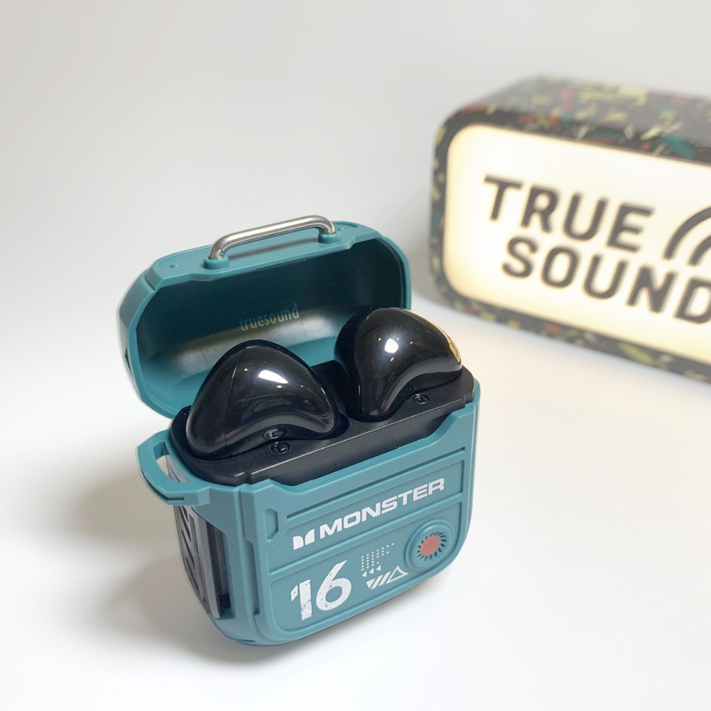 Tai nghe Bluetooth MONSTER XKT16 V5.3. Giảm tiếng ồn, chống nước.