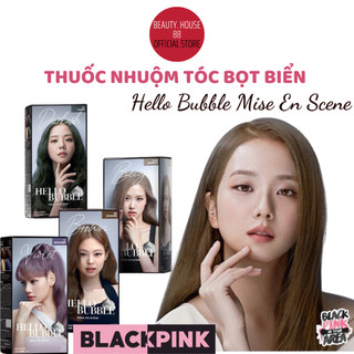 Thuốc Nhuộm Tóc BlackPink Bọt Biển Hàn Quốc Hello Bubble Mise En Scene
