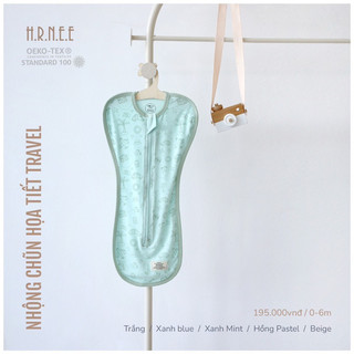 [ Hrnee ] Nhộng chũn Hrnee chất petit mềm mại,thoáng mát  cho bé từ 0-6m