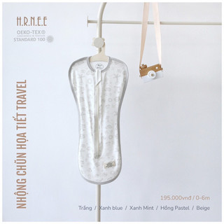 [ Hrnee ] Nhộng chũn Hrnee chất petit mềm mại,thoáng mát  cho bé từ 0-6m