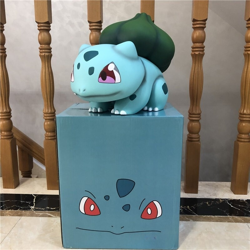Mô Hình Pokemon Bulbasaur Kích Thước Tỉ Lệ 1:1, Full Box Bộ Sưu Tập Nhân Vật, Decor Trang Trí, Quà Tặng Cho Bé