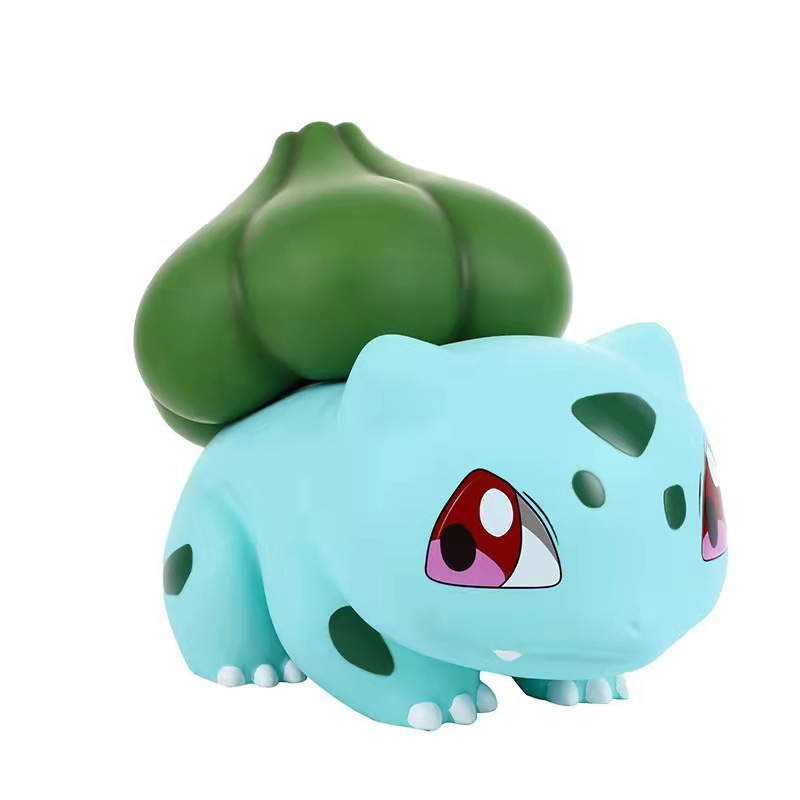 Mô Hình Pokemon Bulbasaur Kích Thước Tỉ Lệ 1:1, Full Box Bộ Sưu Tập Nhân Vật, Decor Trang Trí, Quà Tặng Cho Bé