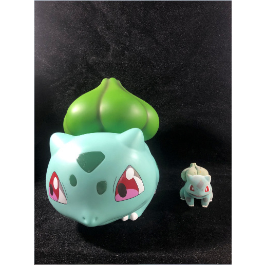 Mô Hình Pokemon Bulbasaur Kích Thước Tỉ Lệ 1:1, Full Box Bộ Sưu Tập Nhân Vật, Decor Trang Trí, Quà Tặng Cho Bé