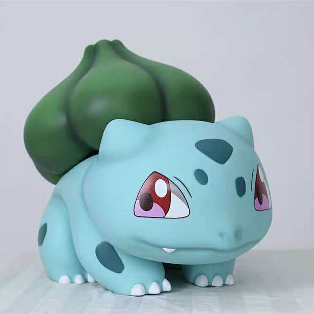 Mô Hình Pokemon Bulbasaur Kích Thước Tỉ Lệ 1:1, Full Box Bộ Sưu Tập Nhân Vật, Decor Trang Trí, Quà Tặng Cho Bé