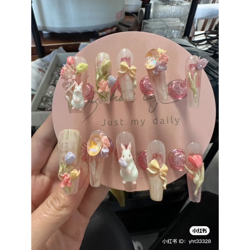 Gel khô nặn hoa 4D