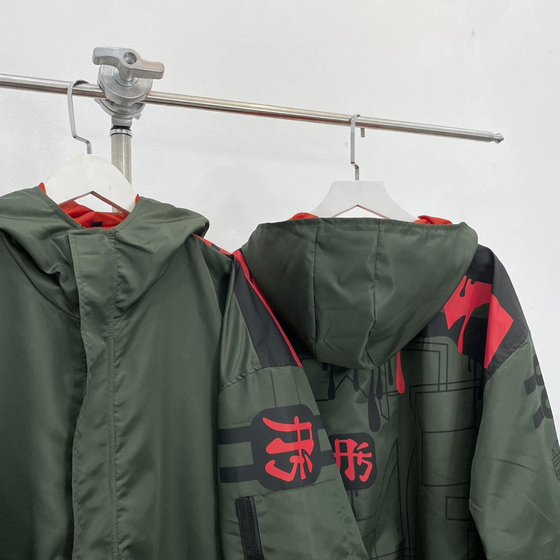 Áo Khoác Dù 2 Lớp Có Túi Trong EIGHT Unisex