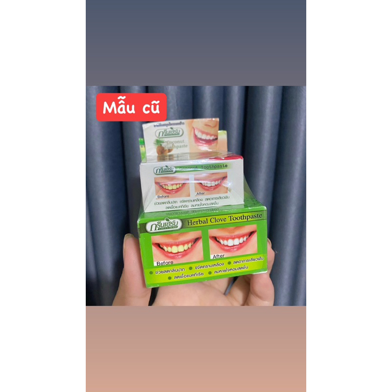 Trắng răng dừa Thái Lan