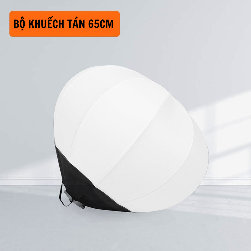 Đèn led livestream studio kèm softbox hỗ trợ chụp ảnh quay hình video có tripod giá đỡ 3 chân cao 2,1m