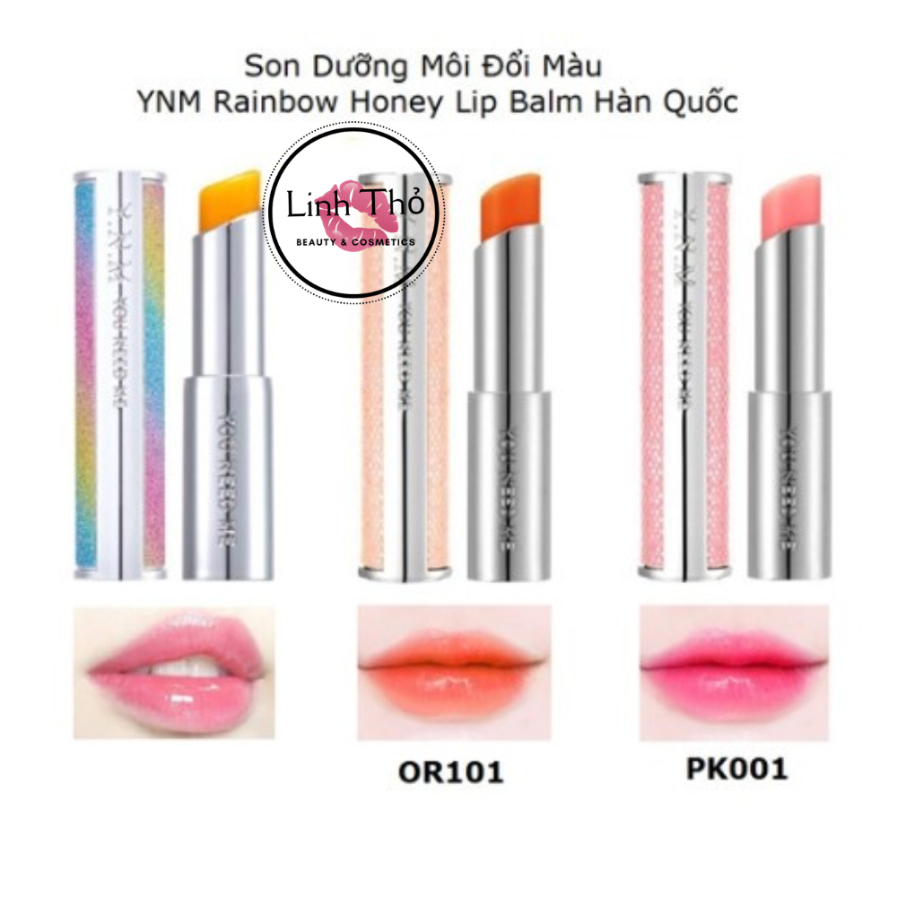 Son Dưỡng Đổi Màu YNM Rainbow Honey Lip Balm