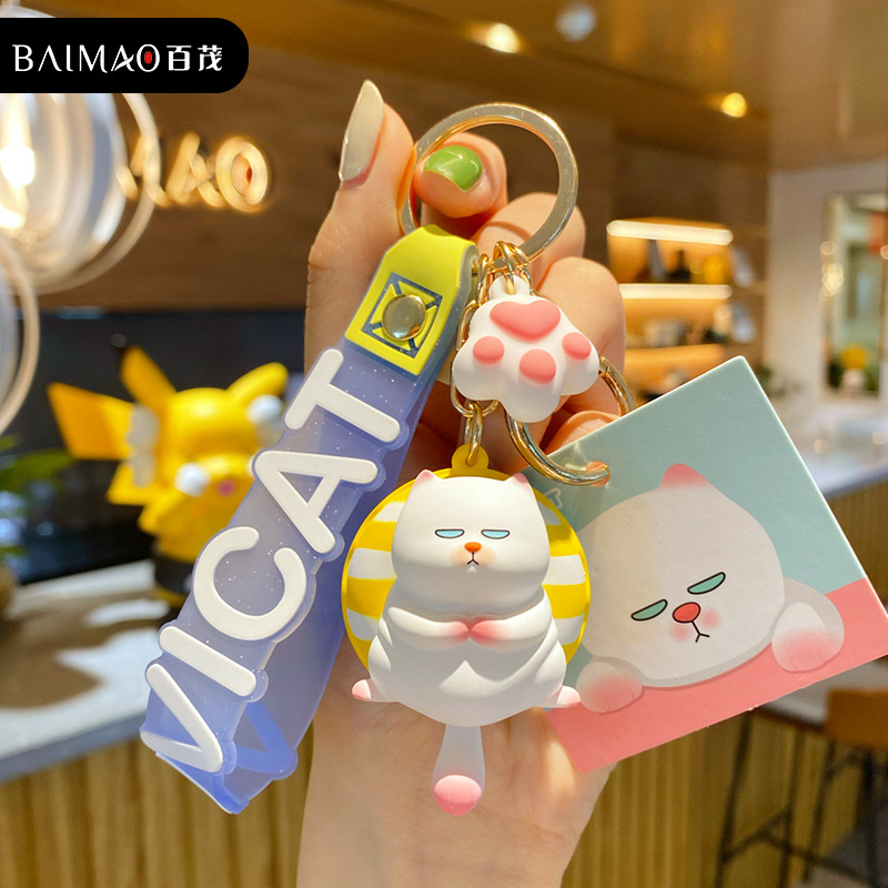 Móc Khóa Mèo VIVICAT Ngộ Nghĩnh Dễ Thương - Hàng Chính Hãng Baimao