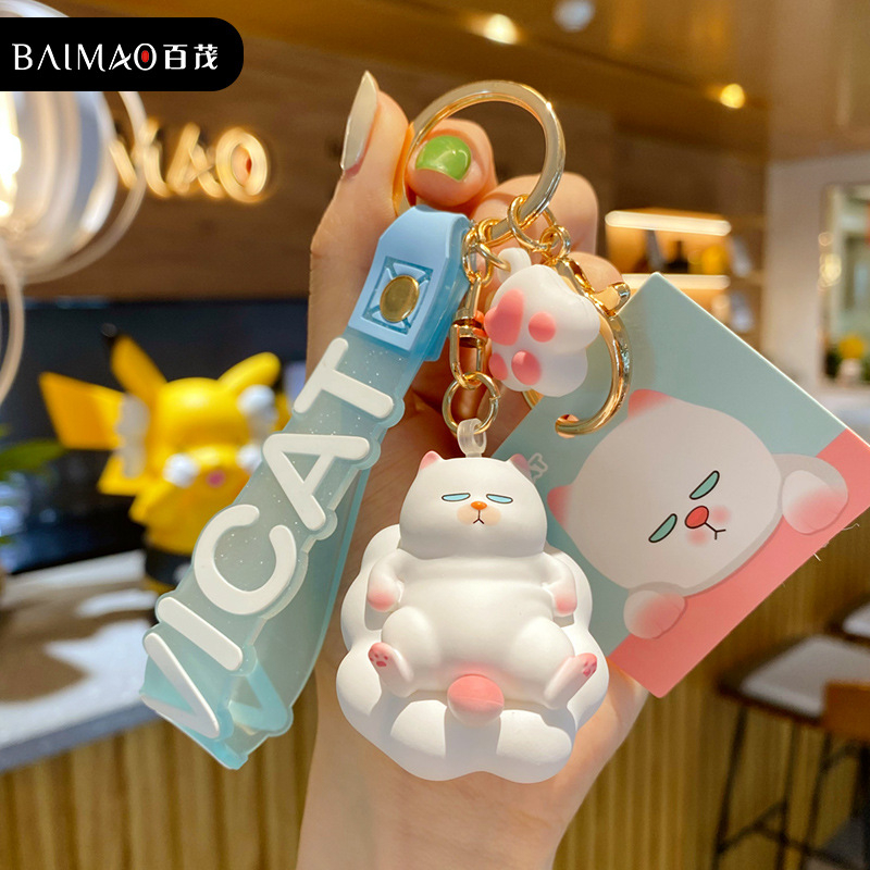 Móc Khóa Mèo VIVICAT Ngộ Nghĩnh Dễ Thương - Hàng Chính Hãng Baimao