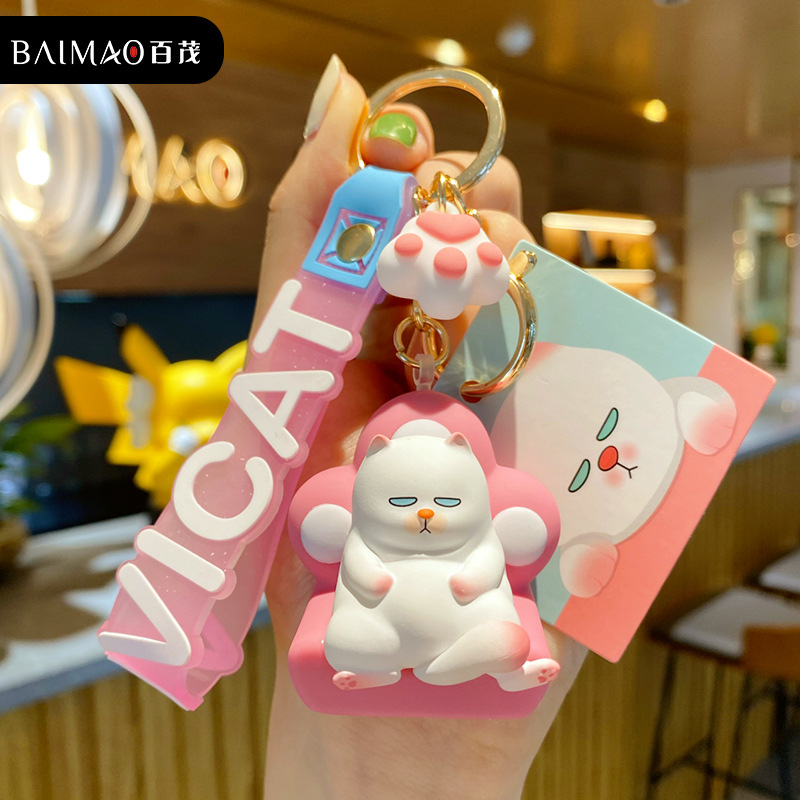 Móc Khóa Mèo VIVICAT Ngộ Nghĩnh Dễ Thương - Hàng Chính Hãng Baimao