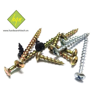 Vít răng thưa m4 đầu dù / vít bắn gỗ ren thưa đầu dù 4 ly/ vít dù bắt gỗ 4mm/ vít đầu dù - rt