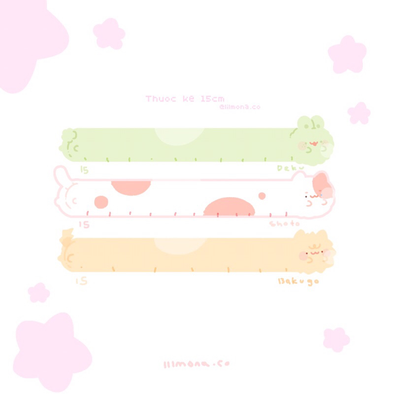 THƯỚC KẺ MHA SANZU