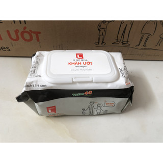 Khăn ướt hàn quốc lotte 120 tờ