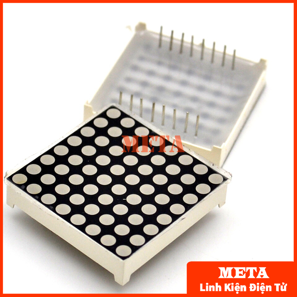 Led Matrix 8x8 1.9mm, 3mm, 3,75mm, 5mm màu đỏ