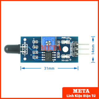 Module Cảm Biến Lửa 3.3-5V