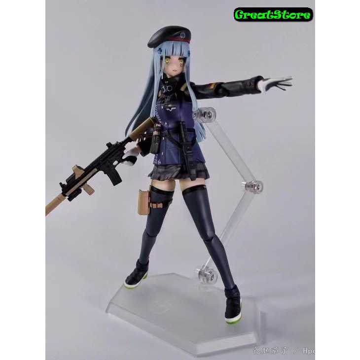 Mô hình HK416 trong Game Girls’ Frontline FIGMA 573 Action Figure 15 cm