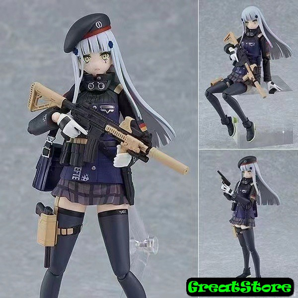 Mô hình HK416 trong Game Girls’ Frontline FIGMA 573 Action Figure 15 cm