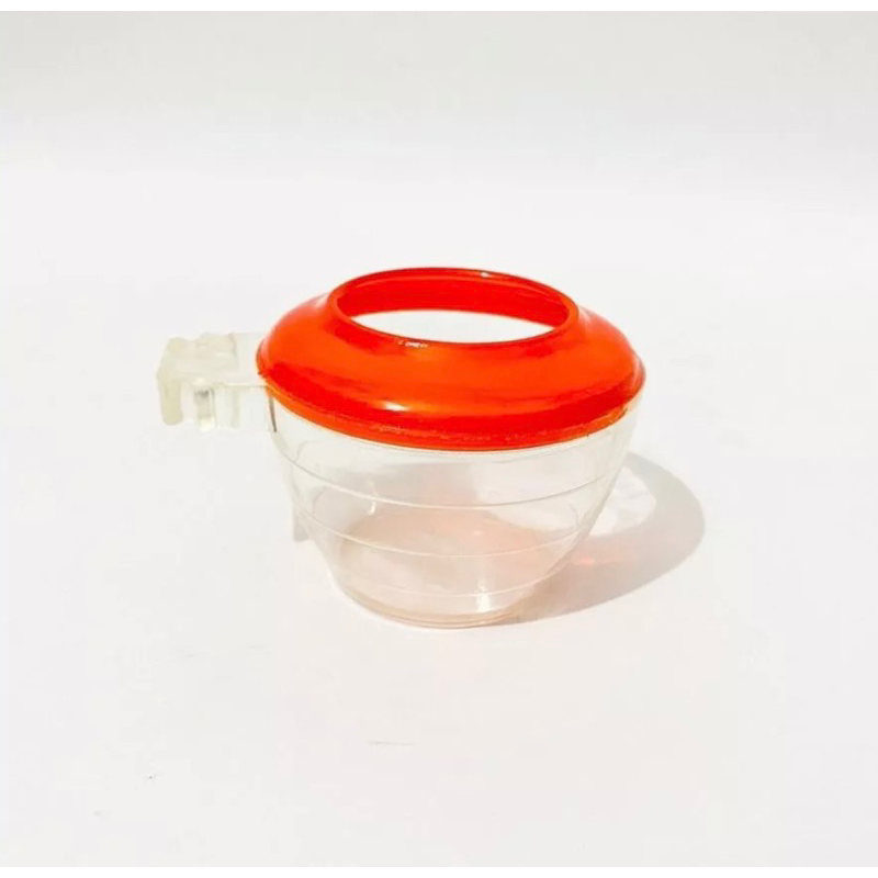 Cóng,hũ nhựa cho các loại chim.chào mào,khuyên mi