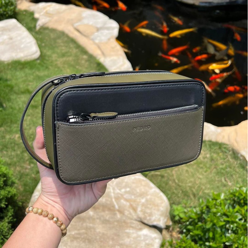 Túi Clutch Cầm Tay da bò BV