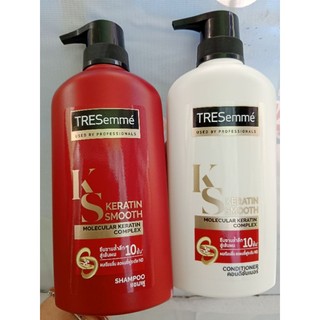 Dầu gội/xả TRESemme Keratin Smooth 450ml hàng Thái Lan