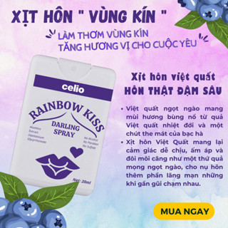 Xịt Ngon Vùng Kín CELIO Xịt Hôn Oral Thơm Hương Trái Cây Giúp Nàng và Chàng Tự Tin Với Mùi Hương Hoa Quả The Mát 20ml
