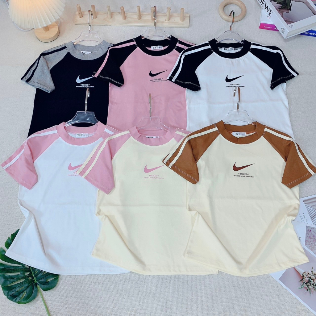 Áo Thun Baby Tee Form Vừa Nhiều Màu Trẻ Trung Hợp Xu Hướng