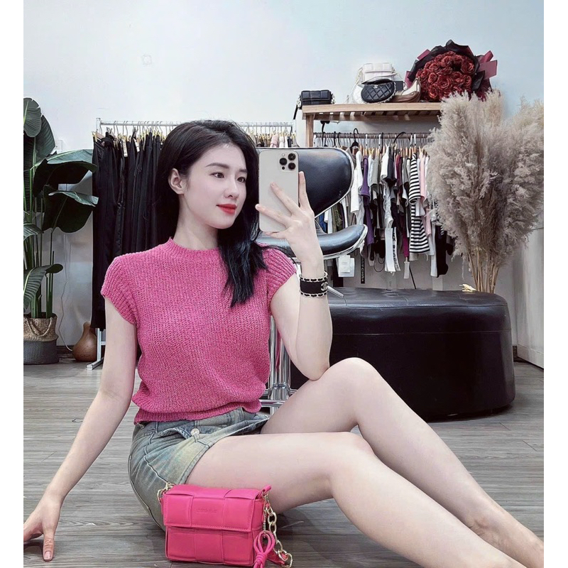 ÁO LEN TAY HẾN CỔ TRÒN, ÁO LEN TAY HẾN HÀNG QC MS10269