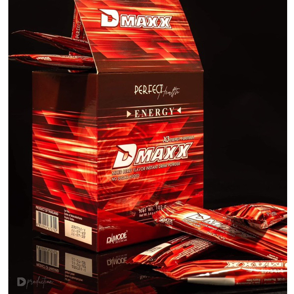 Dmaxx Đỏ Không Đường Damode - Dmaxx Energy Formula No Sugar Added
