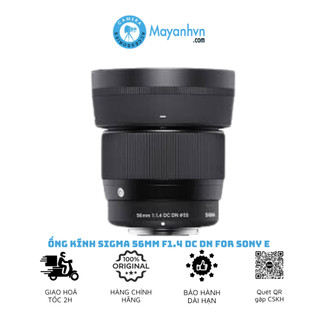 Ống kính sigma 56mm f1.4 dc dn for sony e chính hãng