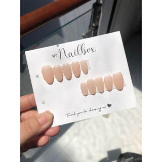 Nailbox màu thạch trơn xinh
