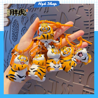  Móc Khóa Chú Hổ Béo Biểu Cảm Ngộ Nghĩnh Đáng Yêu Chuẩn Hot Trend Tik Tok 