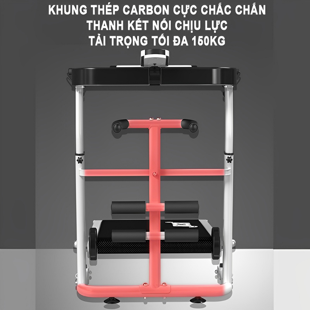 Máy chạy bộ cơ có loa 2023, máy tập chạy bộ tại nhà, máy đi bộ cao cấp