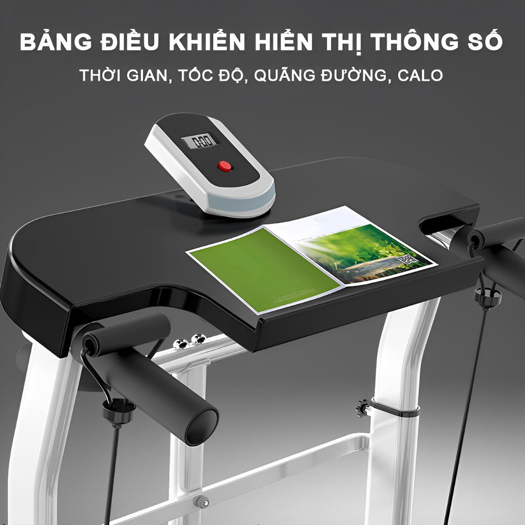 Máy chạy bộ cơ có loa 2023, máy tập chạy bộ tại nhà, máy đi bộ cao cấp