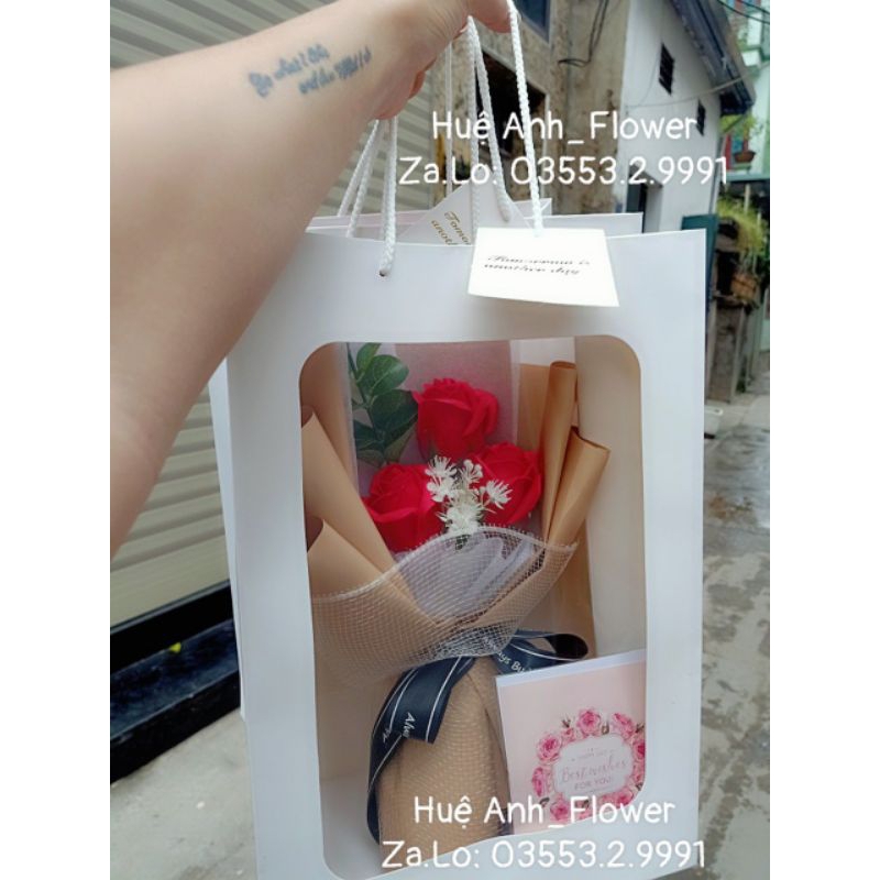 3B SÁP +TÚI THIỆP ĐỦ MÀU HOA, ĐỦ GIẤY GÓI MÀU.KHÁCH VUI LÒNG ĐẶT TỪ 2 BÓ