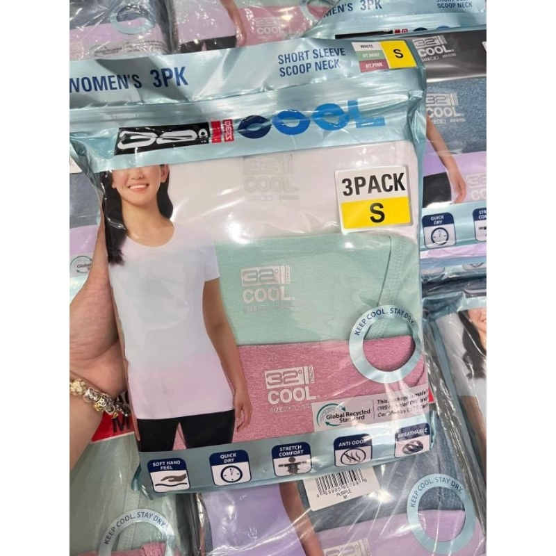 🥰🥰3 cái 1 sét -ÁO COOL 32* - Nữ - Hàng Auth mua tại Mỹ🥰🥰