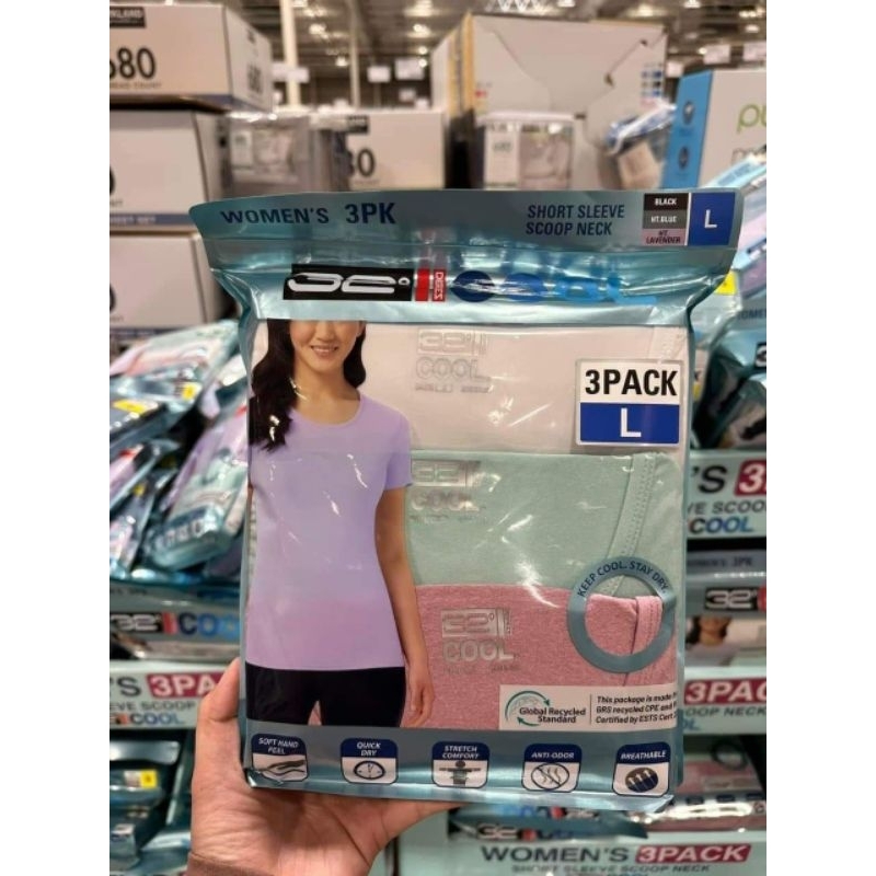 🥰🥰3 cái 1 sét -ÁO COOL 32* - Nữ - Hàng Auth mua tại Mỹ🥰🥰