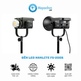 Đèn led nanlite fs-200b - hàng chính hãng