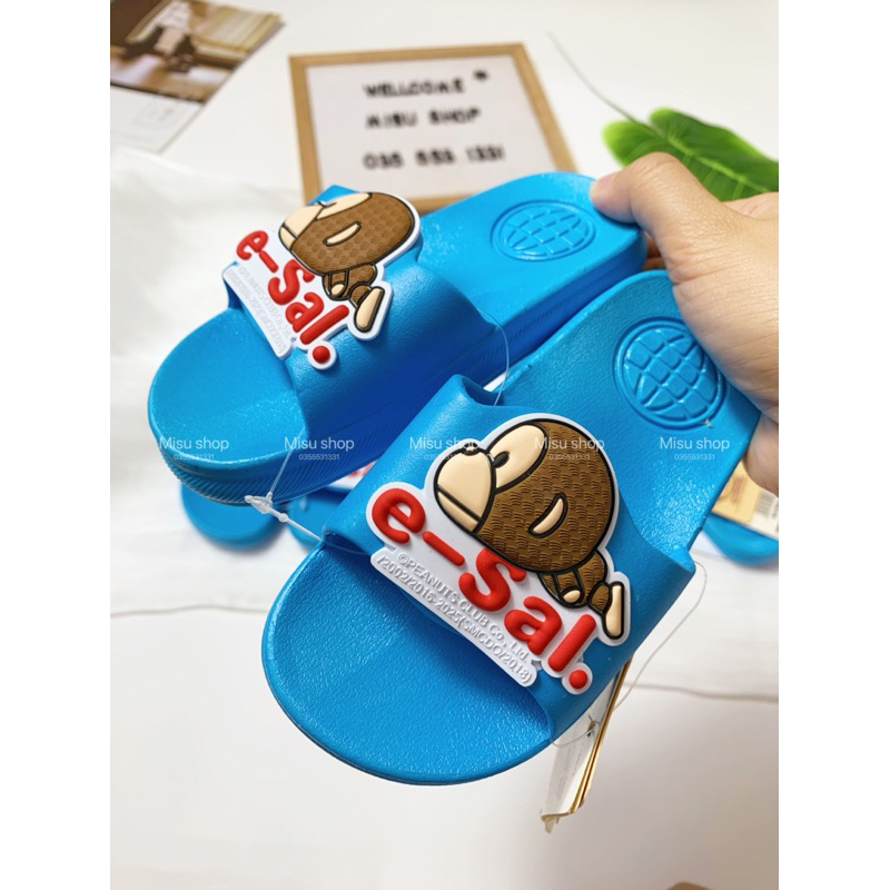 Dép lê bé trai chống trượt siêu nhẹ hàng cao cấp size 14cm