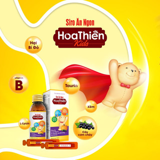 Siro an ngon hoa thiên chai 120ml