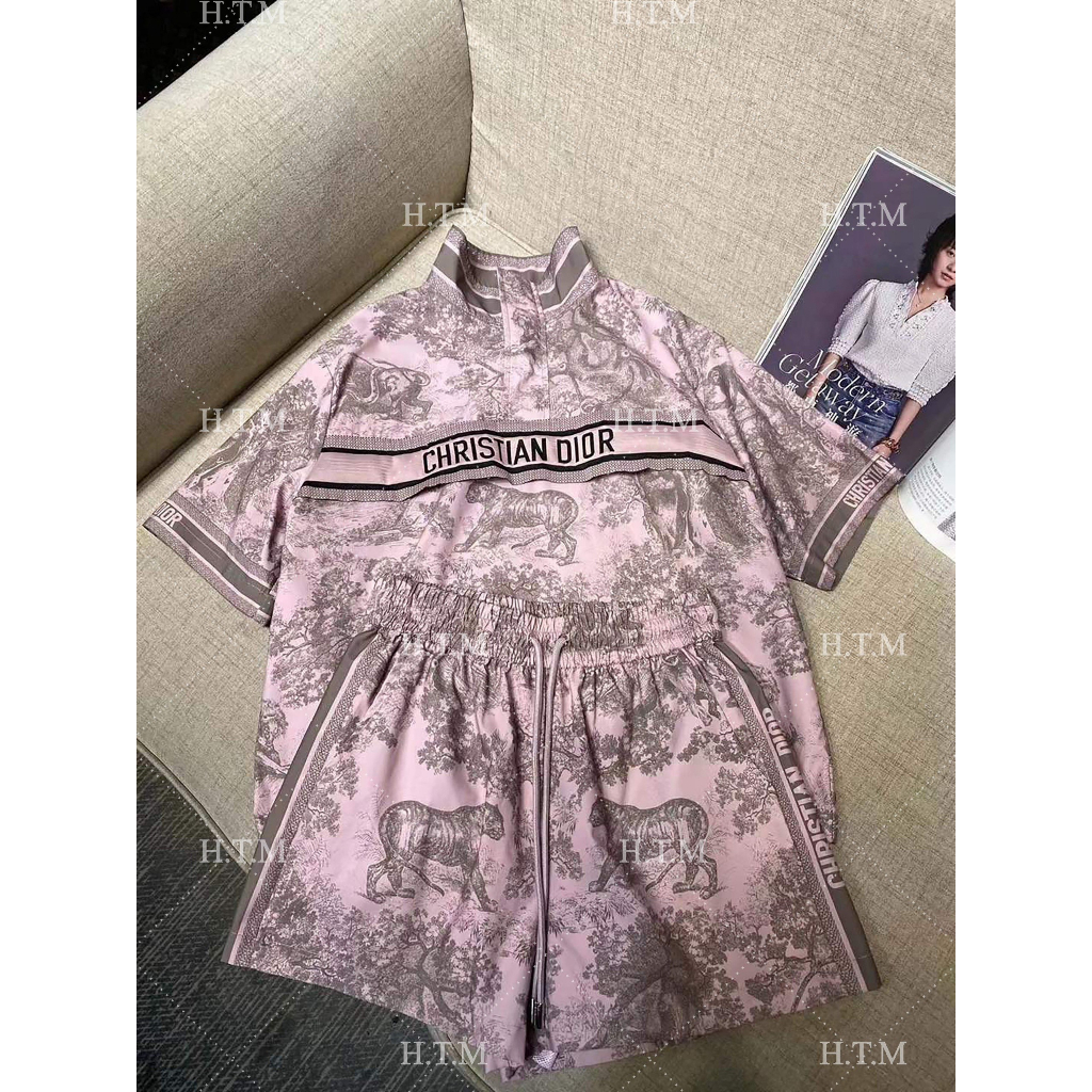 Set Di Or hoạ tiết cộc tay