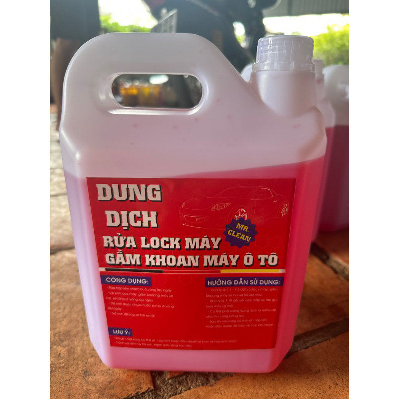 Dung Dịch Rửa Đầu Bò Xe Ôtô Xe Máy