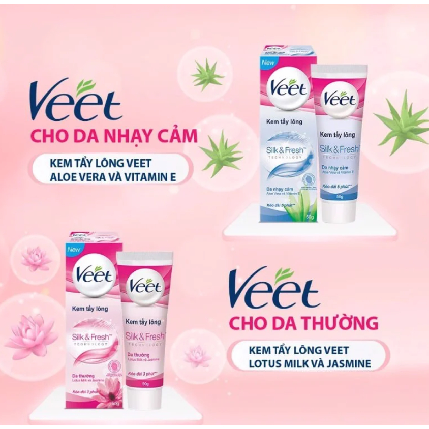 Kem Tẩy Veet Hair Removal Cream (50g)