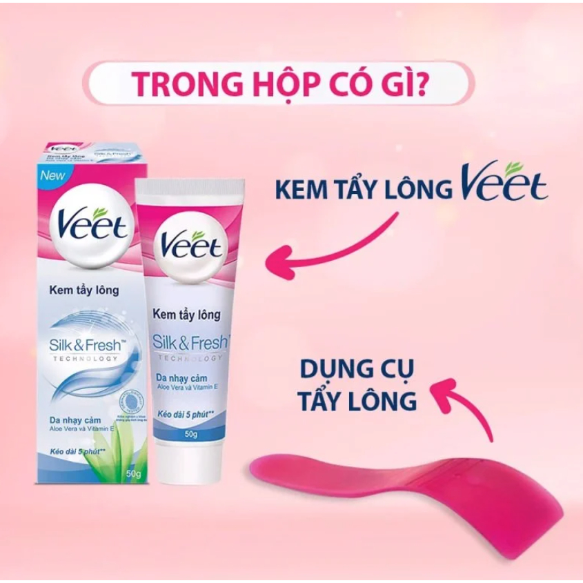 Kem Tẩy Veet Hair Removal Cream (50g)